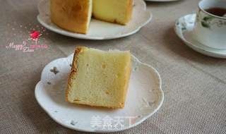 原味戚风蛋糕的做法步骤:14