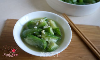 蒜茸丝瓜的做法步骤:8