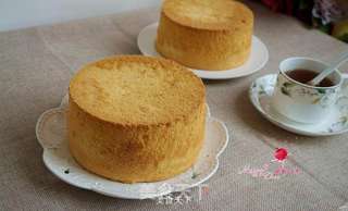 原味戚风蛋糕的做法步骤:13