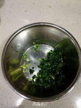 鲜嫩海蛎煎饺的做法步骤:3