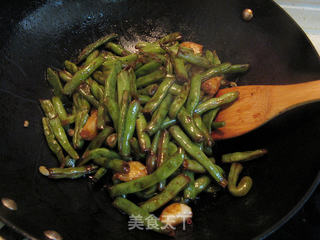 蒜子烧扁豆的做法步骤:6