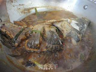 酱烧鲤鱼的做法步骤:7