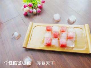 水晶西瓜冰的做法步骤:5