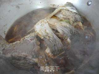 酱烧鲤鱼的做法步骤:6