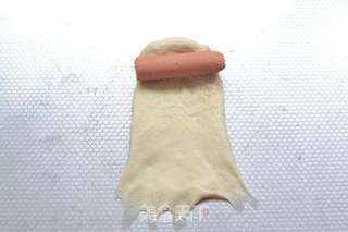 【番茄配方】黑胡椒火腿面包——像花朵一样的火腿面包的做法步骤:4