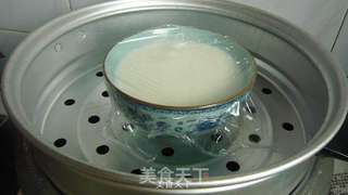 “夕餐落英”------糖蒸酥酪的做法步骤:7