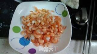 红椒韭菜炒河虾的做法步骤:5
