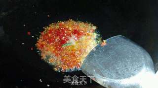红椒韭菜炒河虾的做法步骤:6