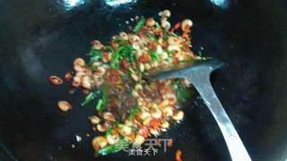 红椒韭菜炒河虾的做法步骤:8