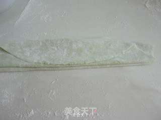 菠菜手擀面的做法步骤:6