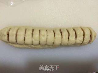 香葱香肠面包的做法步骤:8