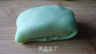 “夕餐落英”------碧玉玫瑰金丝卷的做法步骤:16