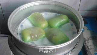 “夕餐落英”------碧玉玫瑰金丝卷的做法步骤:18