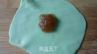 “夕餐落英”------碧玉玫瑰金丝卷的做法步骤:14