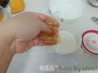 木瓜牛奶冻的做法步骤:5