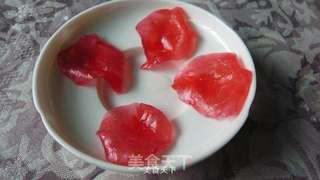 “夕餐落英”------碧玉玫瑰金丝卷的做法步骤:19