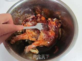 秘制烤鸭腿的做法步骤:4
