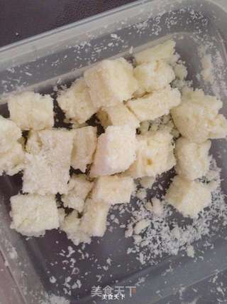 奶油椰蓉雪花糕的做法步骤:11