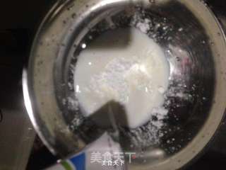 奶油椰蓉雪花糕的做法步骤:2