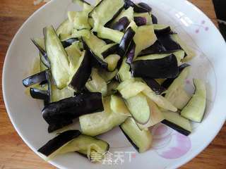 酱香肉末茄子的做法步骤:5
