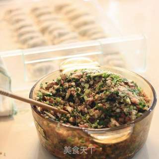 父母的味道-----香菇芹菜鲜肉饺的做法步骤:10