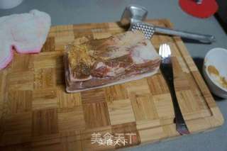 简易版化皮烧肉的做法步骤:4