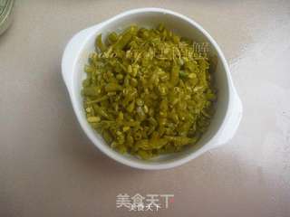 肉末酸豆角的做法步骤:3