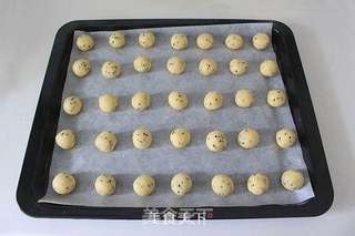 黑芝麻玛格丽特饼干的做法步骤:6