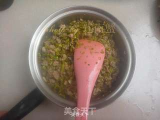 肉末酸豆角的做法步骤:7