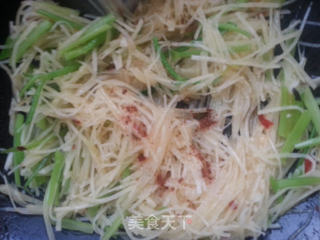芹菜炒土豆丝的做法步骤:8