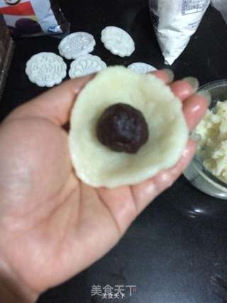 冰皮月饼的做法步骤:8