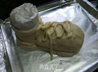 鞋子面包的做法步骤:11