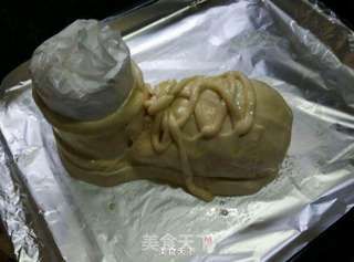 鞋子面包的做法步骤:12