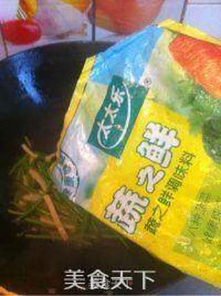 芦蒿炒豆干的做法步骤:9