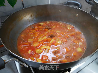 做好面,没那么难——西红柿牛肉面的做法步骤:13