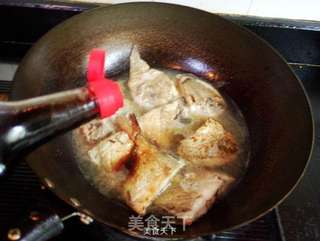 蒜子红烧小鲳鱼的做法步骤:7