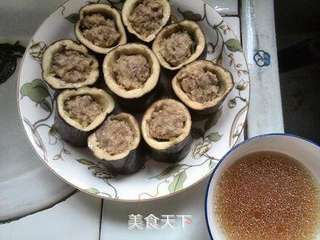肉末酿茄子的做法步骤:14