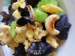 腰果鸡蛋的做法步骤:14