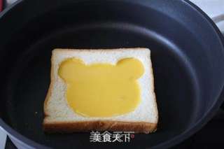 小熊三明治的做法步骤:9