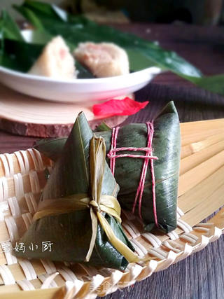 肉粽子的做法步骤:11