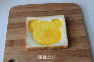 小熊三明治的做法步骤:10