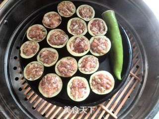 肉末酿茄子的做法步骤:8