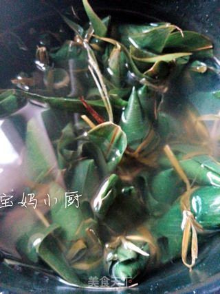 肉粽子的做法步骤:9