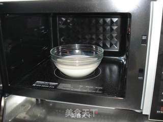 蜜豆牛奶冰棒的做法步骤:3