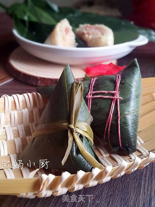 肉粽子的做法步骤:12