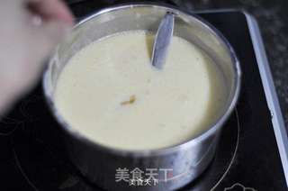 香芒百香果布丁的做法步骤:4