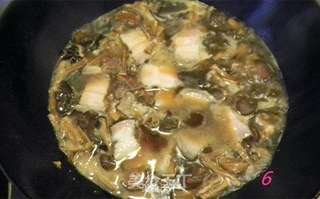 老北京肉片打卤面的做法步骤:6