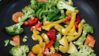 彩椒煎蛋的做法步骤:6