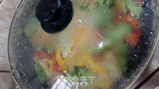 彩椒煎蛋的做法步骤:13