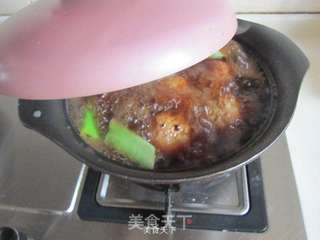 红烧狮子头的做法步骤:9